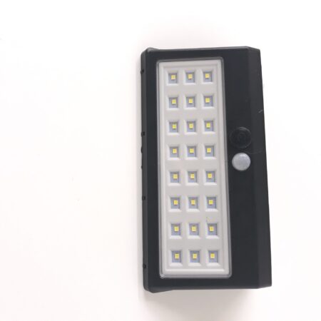Mini ηλιακό ευρυγώνιο φωτιστικό τοίχου LED με ανιχνευτή κίνησης & αισθητήρα νυκτός
