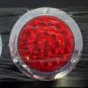 Φανάρι LED τριπλό στεγανό λευκό / κόκκινο / πορτοκαλί 12V/24V
