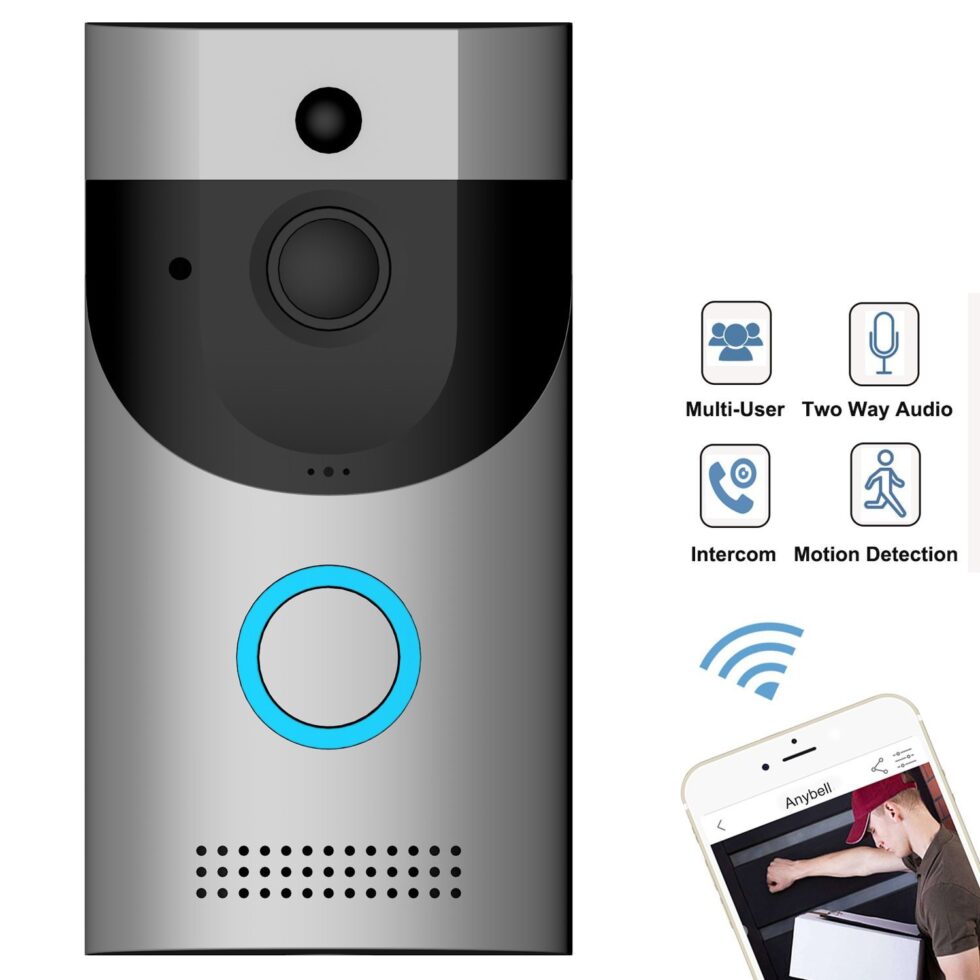 Ασύρματο κουδούνι πόρτας με κάμερα 720P VIDEO - V5 - DOORBELL