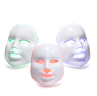 Φωτοδυναμική led μάσκα προσώπου αναζωογόνησης και κατά της ακμής- colorful led beauty mask