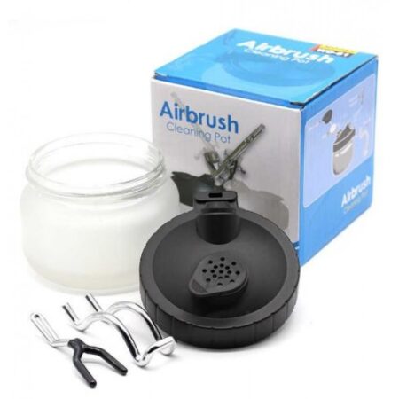 Δοχείο καθαρισμού αερογράφου-Airbrush cleaning pot WD-61 