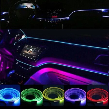 Σύστημα εσωτερικού φωτισμού αυτοκινήτου RGB - Car led atmosphere light 1to5
