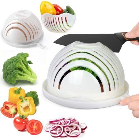 ​Μπολ Εύκολης Κοπής Λαχανικών και Φρούτων – Salad Cutter Bowl