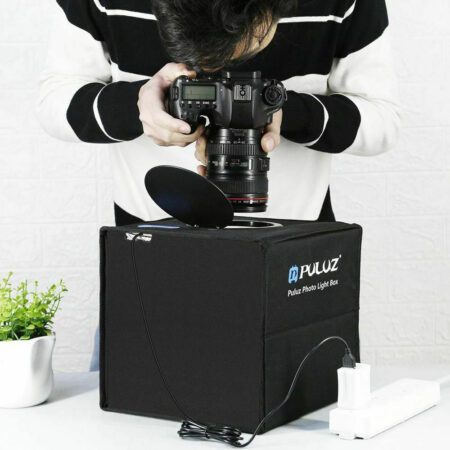 Photo Box Φωτιζόμενο με Πολλαπλά Backround Puluz PU5032B 30x30x30cm