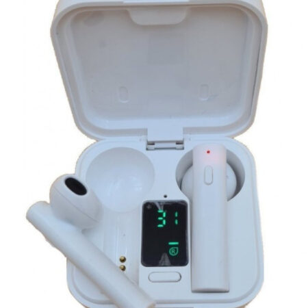 Ασύρματα Ακουστικά Bluetooth με Βάση Φόρτισης EZRA TWS17 Άσπρο