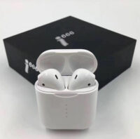 Ακουστικά Bluetooth Handsfree i666 Earbud με θήκη φόρτισης - Λευκά