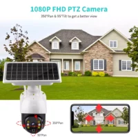 Ασύρματη ηλιακή IP κάμερα ασφαλείας Wi-Fi 1080p αδιάβροχη -  Lylu IP solar WiFi camera - LY098-900
