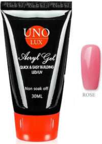Uno Lux acrygel Uv/Led Rose 30ml
