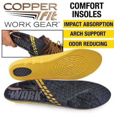 Ανατομικοί πάτοι παπουτσιών unisex Copper Fit