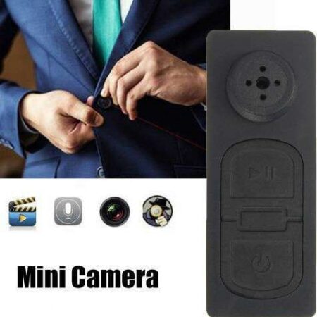 Kρυφή κάμερα κουμπί καταγραφής βίντεο - Mini Spy camera Button DVS918